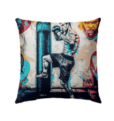 Winners Never Quit Outdoor Pillow - Beyond T-shirts